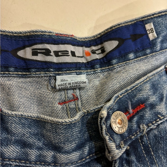 Vintage Y2K Denim Cargos - Picture 5 of 5